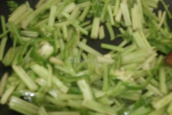 香干芹菜肉丝的做法图解6