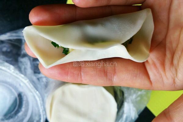 韭菜饺子的做法图解6
