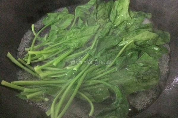 菠菜鸡蛋饼的做法图解2
