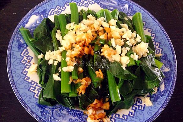 白灼蒜蓉芥兰