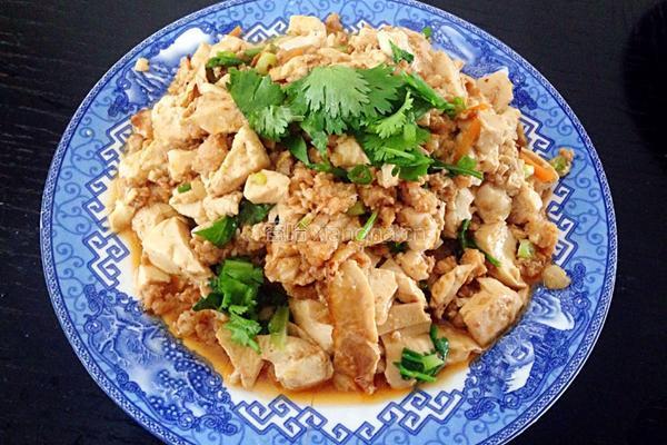 肉末豆腐的做法图解5