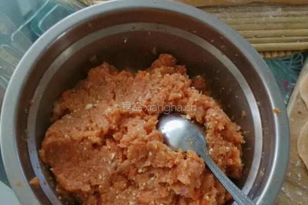 胡萝卜饺子的做法图解4