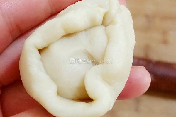 椰蓉葡萄干开口酥的做法图解5
