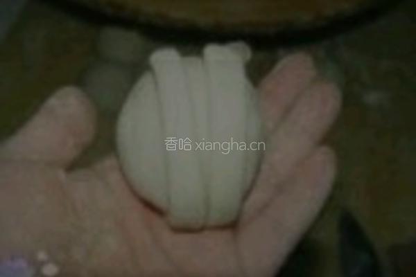 兔子豆沙包的做法图解9