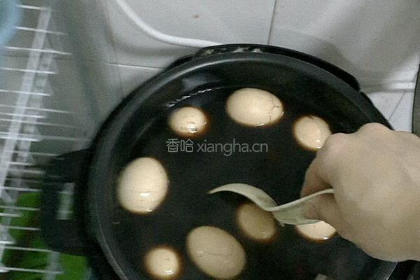 绿茶立夏茶叶蛋的做法图解5