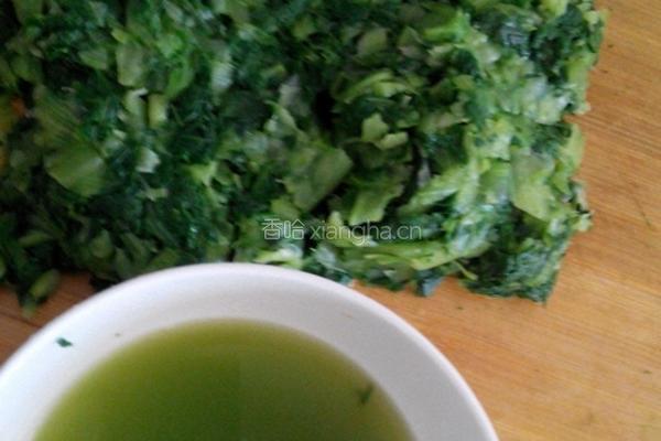 油菜芝麻包的做法图解3