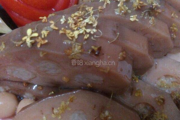 桂花蜜藕的做法图解6