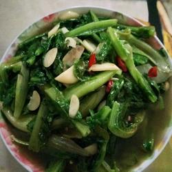 青炒油麦菜的做法[图]