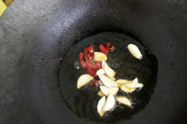 青炒油麦菜的做法图解4