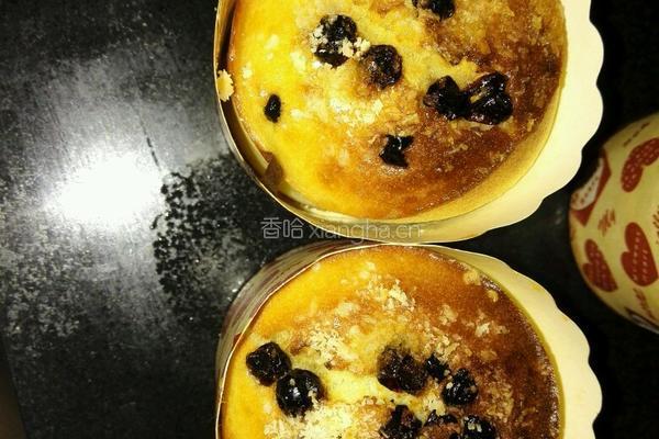蓝莓蜂蜜纸杯蛋糕的做法图解10