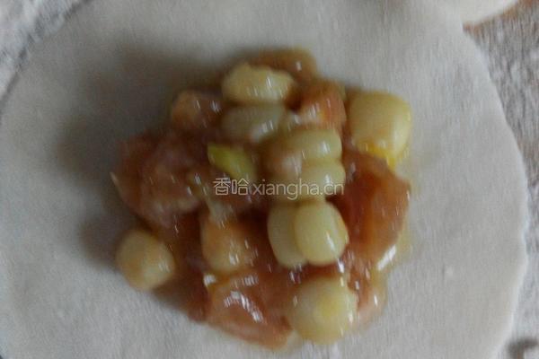 猪肉鸡肉玉米粒馅饺子的做法图解5