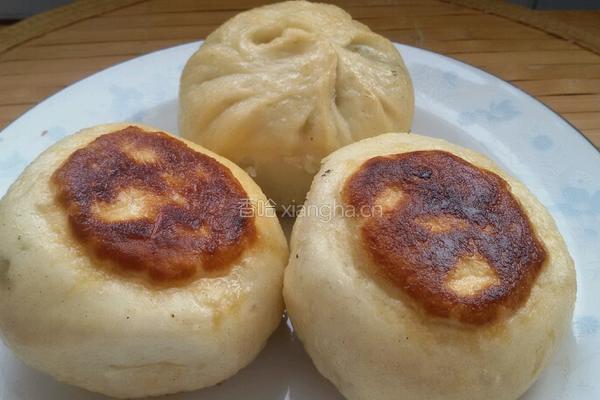 烤茴香馅包子。的做法图解5