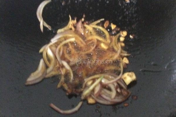 酱爆三丝的做法图解3