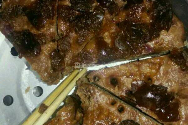 紫薯发糕