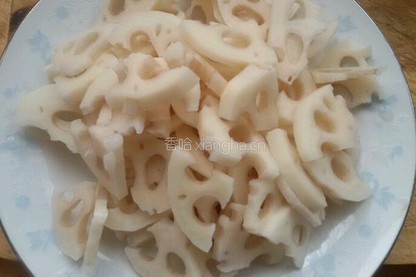 糖醋藕。的做法图解2