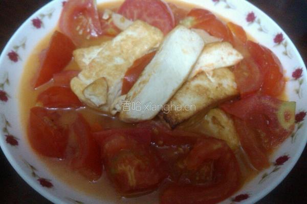番茄焖豆腐的做法图解8