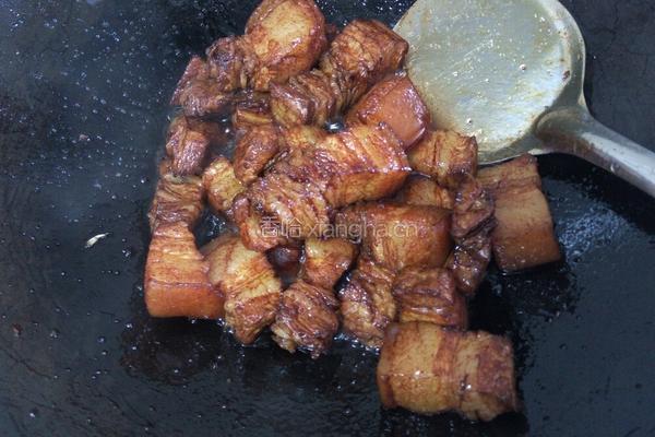 马兰干烧肉的做法图解7