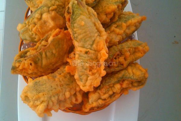 炸扁豆盒的做法图解2
