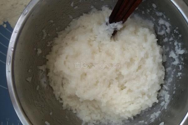 老北京小吃艾窝窝。的做法图解4