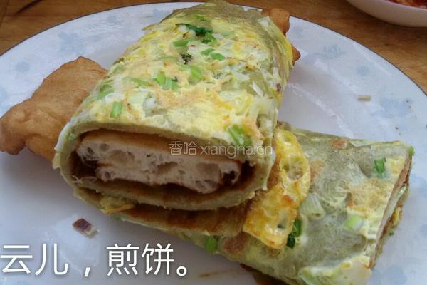 北京人的煎饼果子。