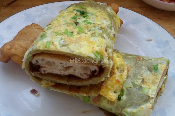 北京人的煎饼果子。的做法图解7