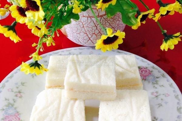 比布丁还柔软的蛋糕:豆腐蛋糕的做法图解10