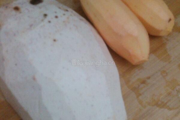 脆皮番薯芋头的做法图解1