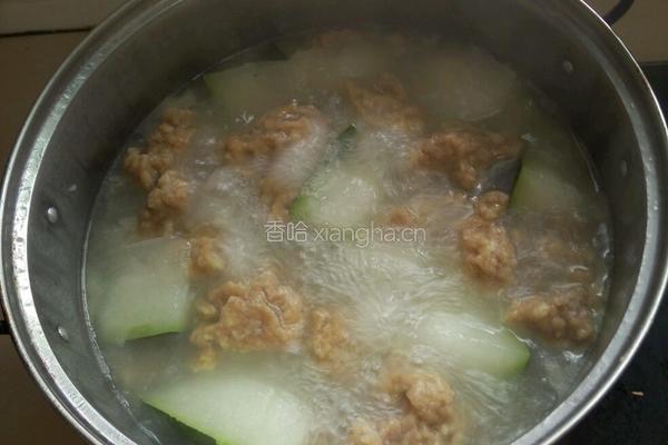 滑肉冬瓜汤的做法图解10