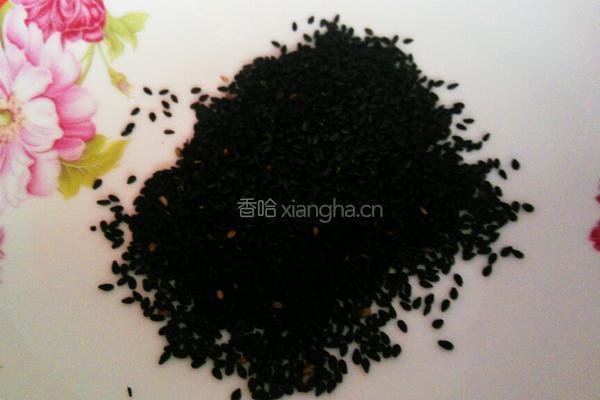 红豆馅芝麻饼的做法图解1