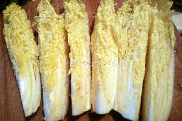 蒜蓉粉丝娃娃菜的做法图解2