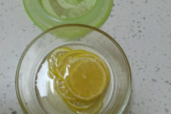 减肥美容柠檬水的做法图解4