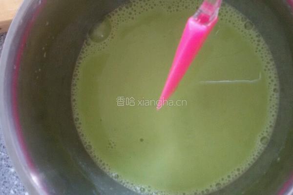 翠绿凉粉。的做法图解3