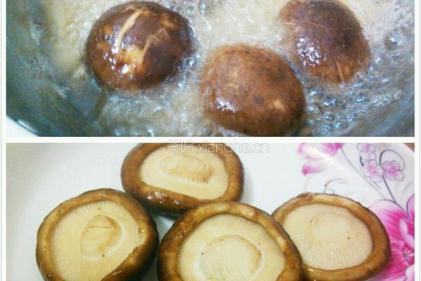 鲜肉香菇酿的做法图解5