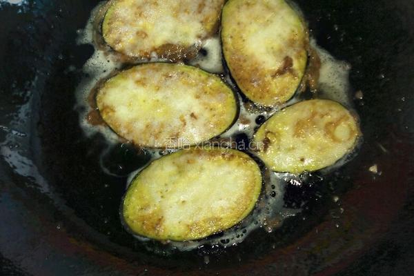 香煎茄子的做法图解3