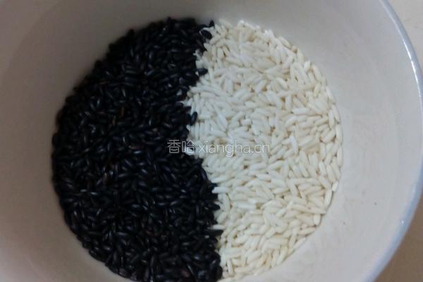 黑豆黑米糊的做法图解2