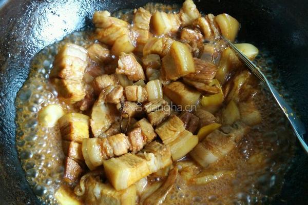鲍鱼红烧肉的做法图解8