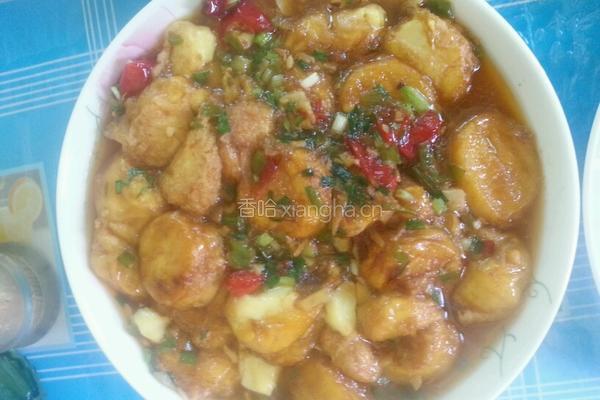 红烧日本豆腐的做法图解3