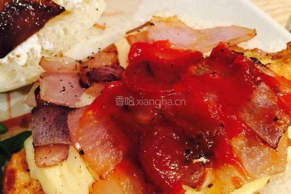 法式鸡肉汉堡的做法图解11