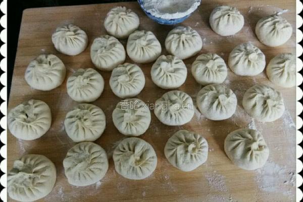 牛肉 元葱胡萝卜包子的做法图解4