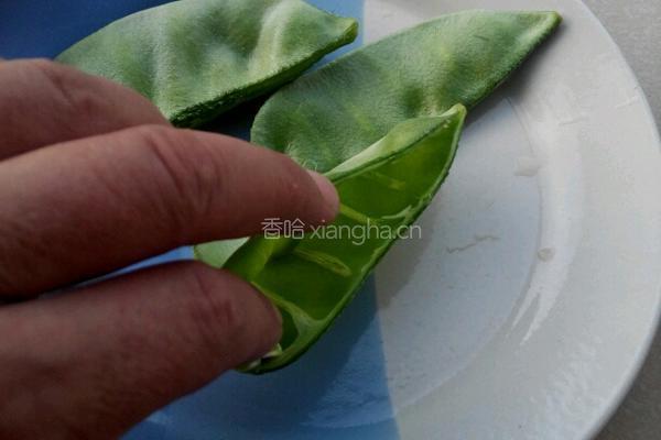 炸扁豆盒的做法图解3