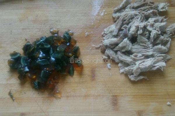皮蛋瘦肉粥的做法图解5