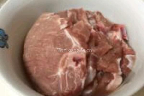葱烧大排的做法图解2