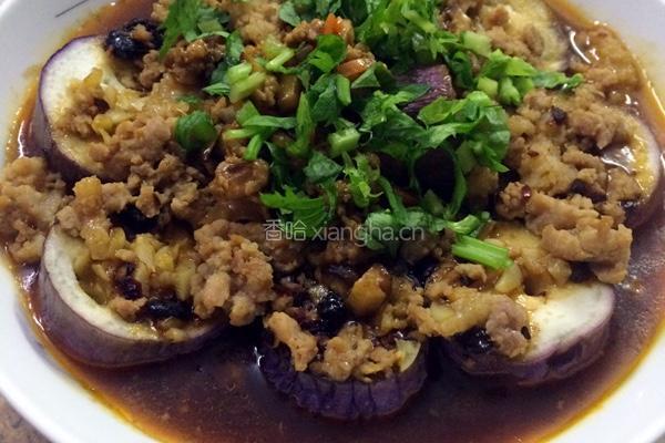 肉末蒸茄子的做法图解9
