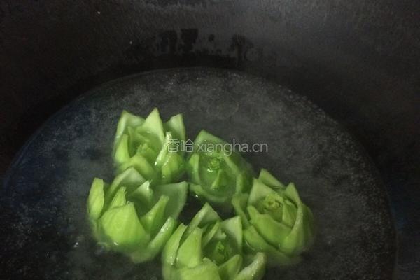 香菇蚝油菜心的做法图解5