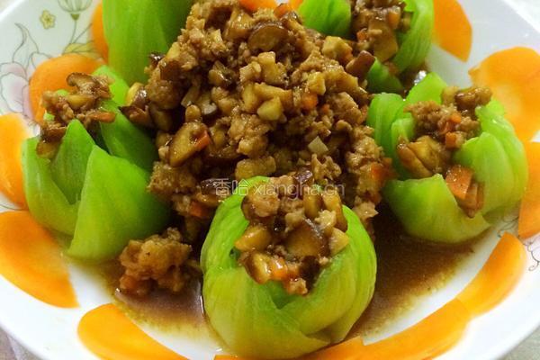 香菇蚝油菜心的做法图解12
