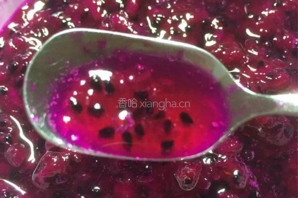 红心火龙果汤圆的做法图解1