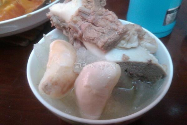 菱角冬瓜煲筒骨