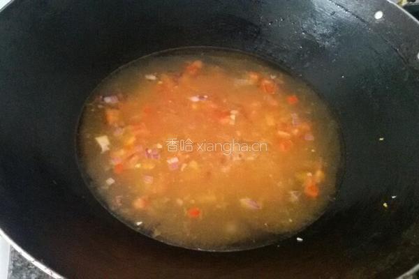 番茄洋葱汤的做法图解4