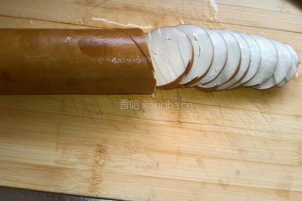 香煎孜然素鸡的做法图解1