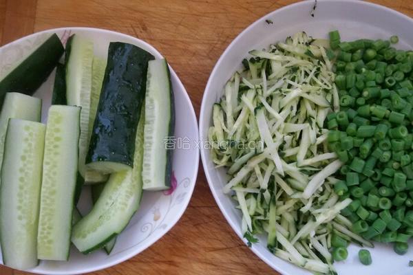 茄子氽面条。的做法图解8